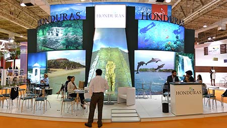 imagens stand Honduras WTM 2014