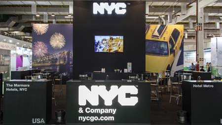 imagens stand NYC WTM 2015